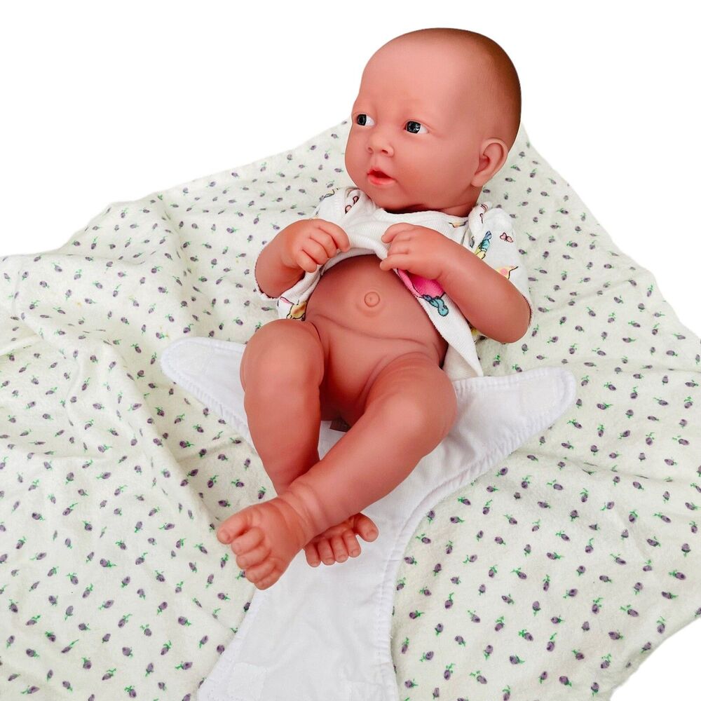 Berenguer 14” Baby Girl Doll Anatomically Correct Realistic Newborn Vinyl 22-07 - Picture 11 of 15